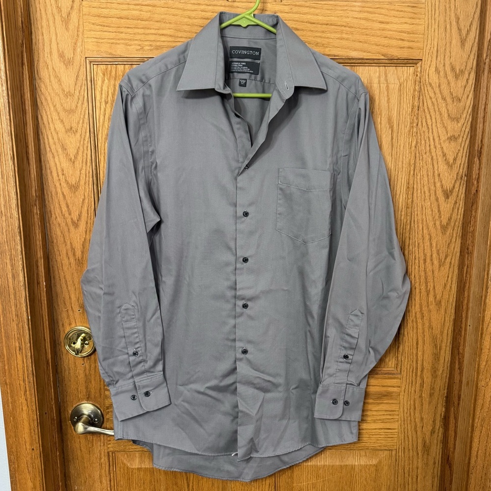 Covington Men's Charcoal Dress Shirt